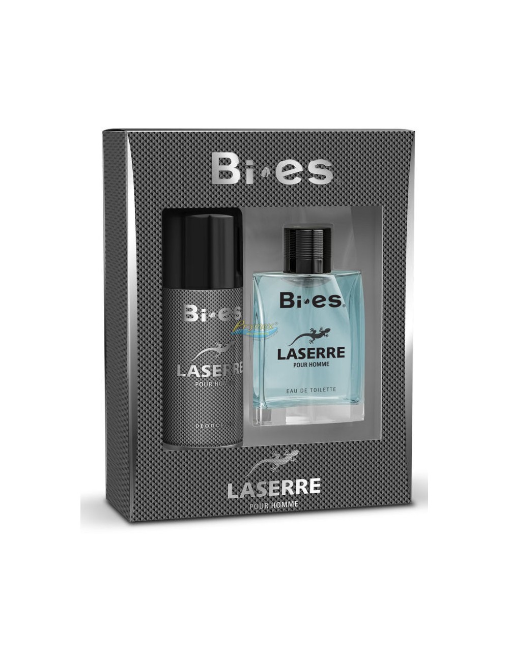 Bi-es Laserre Zestaw Męski – woda toaletowa 100 ml + dezodorant spray 150 ml