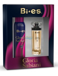 Bi-es Gloria Sabiani Zestaw Damski – woda perfumowana 50 ml + dezodorant spray 150 ml