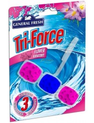 General Fresh Tri-Force Flower Kwiatowa Zawieszka do WC (1 szt x 45 g)