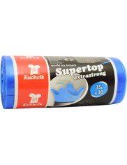 Kuchcik Worki Na Śmieci Supertop 35 L 30 szt – niebieskie