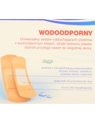 Viscoplast Wodoodporny 12 szt – uniwersalny zestaw oddychających plastrów z wodoodpornym klejem