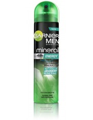 Garnier Men Energy Mineral Męski Dezodorant Antyperspirant Spray 150 ml