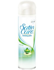 Gillette Satin Care Sensitive Skin Żel do Golenia dla Kobiet z Aloesem 200 ml