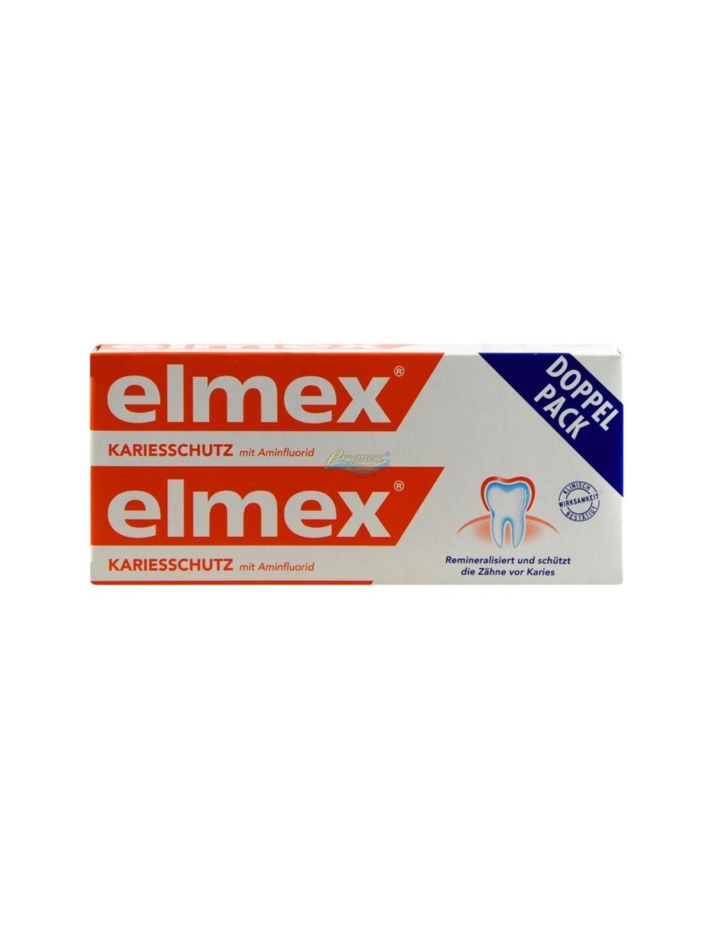 Elmex Kariesschutz Niemiecka Pasta do Zębów do Codziennego Stosowania 2x75 ml