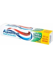 Aquafresh Triple Protection Mild&Minty Pasta do Zębów Potrójna Ochrona Delikatnie Miętowy Smak 125 ml
