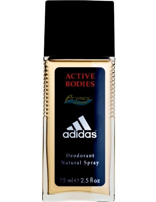 Adidas Active Bodies Męski Dezodorant w Naturalnym Spray'u 75 ml