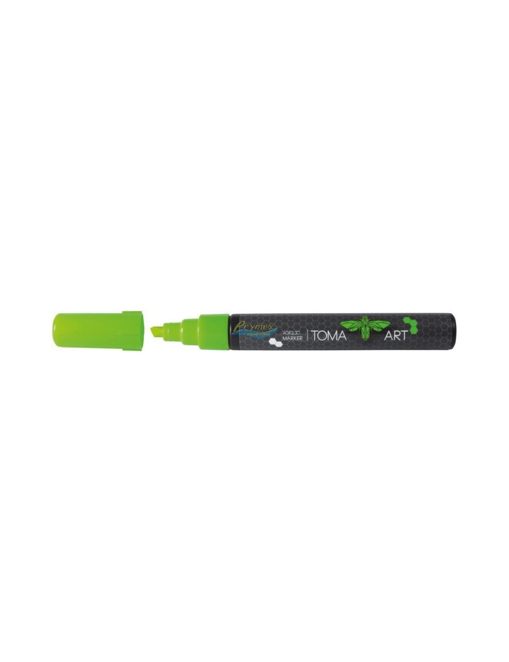 Marker Akrylowy Toma Art Nietoksyczny Bezzapachowy Jasny Zielony 1 szt – pisze na różnych powierzchniach