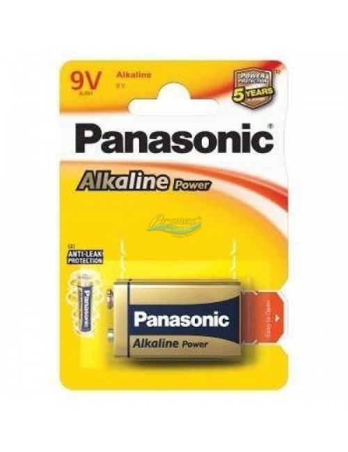 Panasonic Alkaline Power 6LR61 Bateria Alkaliczna 9V 1 szt