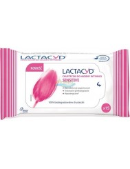 Lactacyd Hipoalergiczne Chusteczki do Higieny Intymnej Sensitive 15 szt