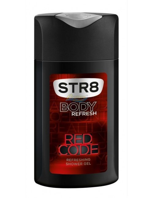 STR8 Body Refresh Red Code Odświeżający Męski Żel pod Prysznic 250 ml