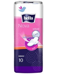 Bella nova 10 szt - podpaski higieniczne z bocznymi osłonkami