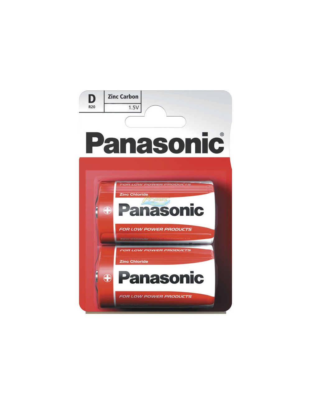 Panasonic Zinc Carbon D R20 Baterie Cynkowo-Węglowe 1,5 V 2 szt