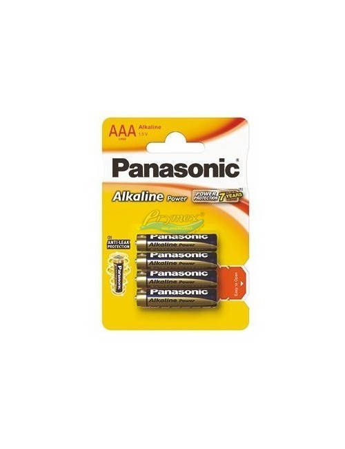Panasonic Baterie AAA LR03 Alkaliczne 1,5V 4 szt