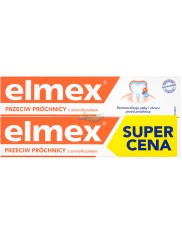 Elmex Przeciw Próchnicy Pasta do Zębów z Aminofluorkiem 2x75 ml