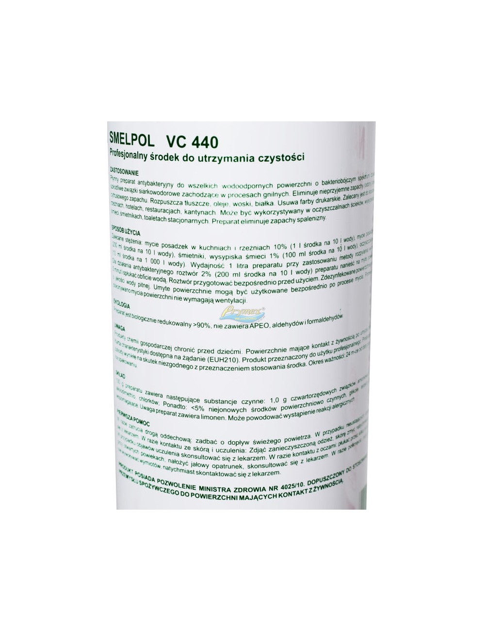 Voigt Smelpol VC 440 Koncentrat Antybakteryjny Środek Myjący Neutralizator Odorów 1 L