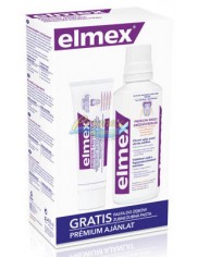 Elmex Przeciw Erozji Płyn do Płukania Jamy Ustnej 400 ml + Pasta do Zębów 75 ml Gratis