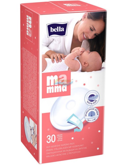 Bella Mamma Wkładki Laktacyjne Extra Soft 30 sztuk