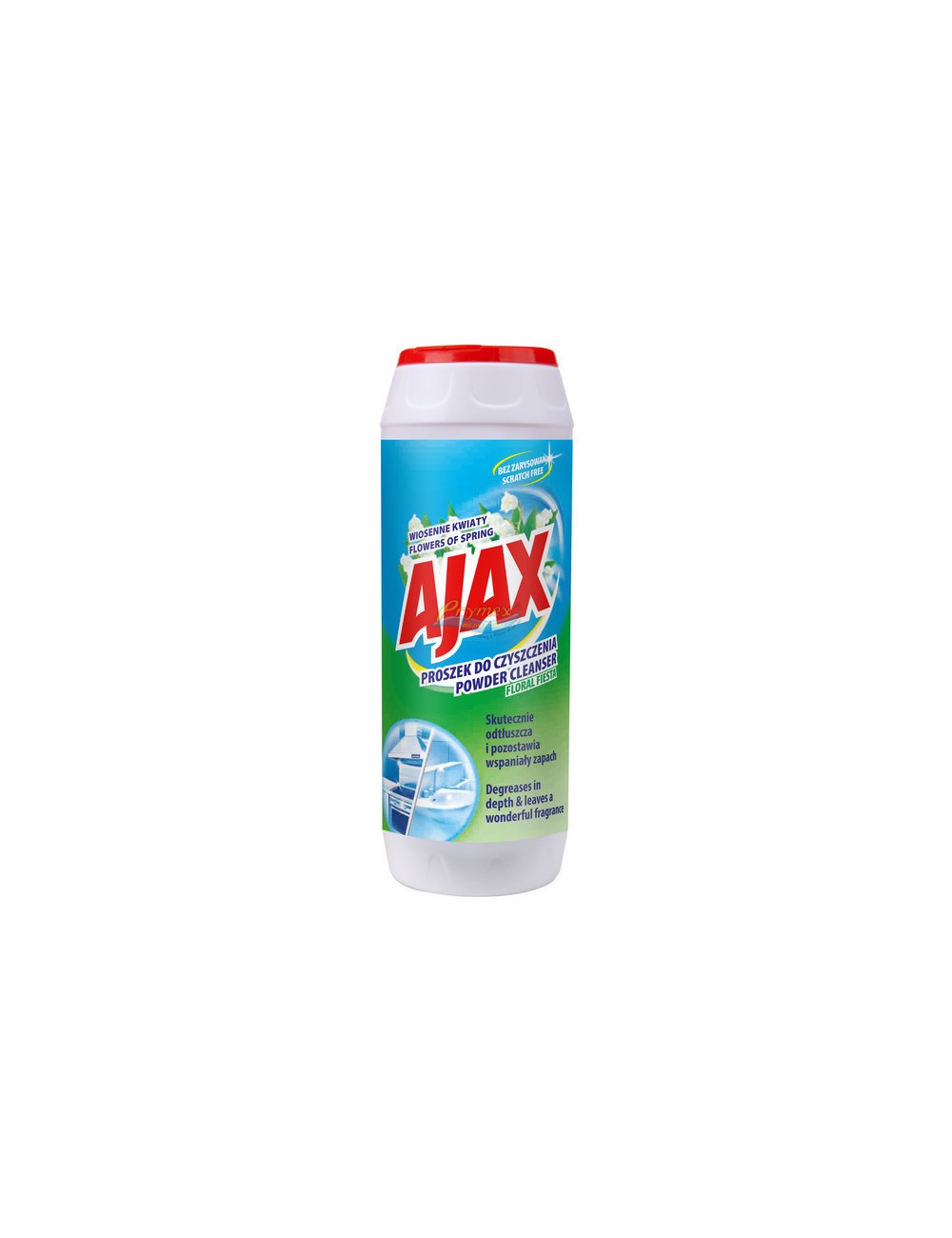 Ajax Floral Fiesta Wiosenne Kwiaty Proszek do Czyszczenia 450 g – bez zarysowań