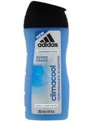 Adidas Climacool 3-w-1 Żel pod Prysznic dla Mężczyzn do Ciała Włosów i Twarzy 250 ml