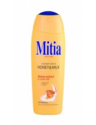 Mitia Honey & Milk Kremowy Płyn Pod Prysznic Z Ekstraktem Z Miodu Oraz Bawełny 400ml