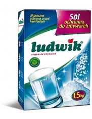 Ludwik ochronna sól do zmywarek – chroni przed kamieniem 1,5kg