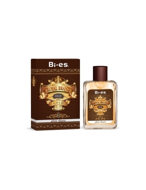 Bi-es Brandy Gold 100ml – płyn po goleniu, polecany do każdego rodzaju cery 