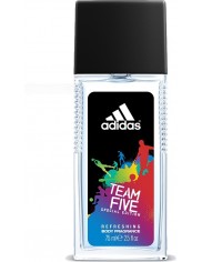 Adidas Team Five 75ml – odświeżający dezodorant z atomizerem dla mężczyzn