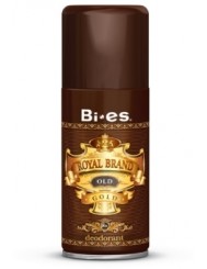 Bi-es Royal Brand Gold 150ml – dezodorant spray dla mężczyzn