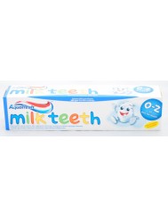 Aquafresh Milk Teeth 50ml – pieniąca się pasta do zębów dla dzieci w wieku 0-2 lat