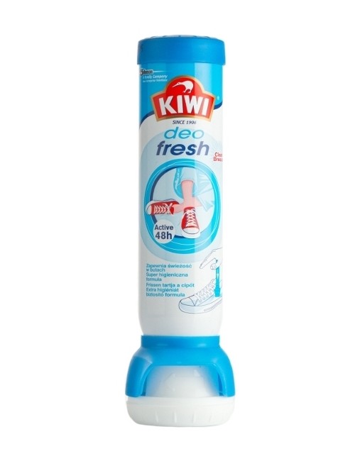 Kiwi Deo Fresh 100ml – odświeżacz do obuwia, działa do 48h, neutralizuje nieprzyjemne zapachy