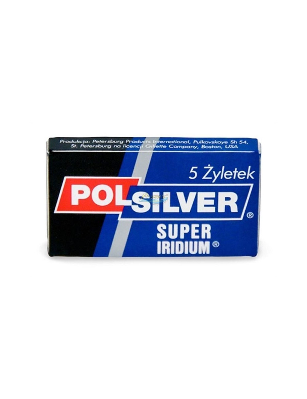 Polsilver Super Iridium (5 żyletek) – żyletki do golenia