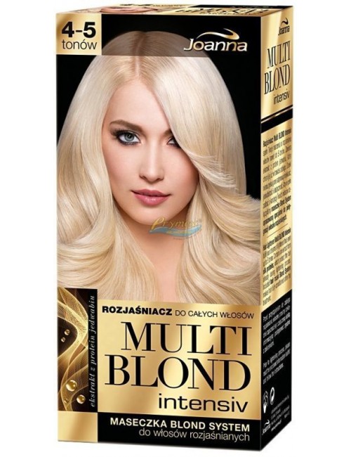 Joanna Rozjaśniacz Multi Blond Intensiv (4-5 tonów) – do całych włosów