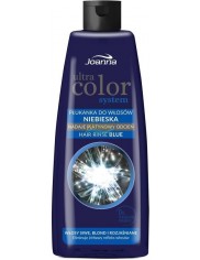 Joanna Ultra Color Niebieska Płukana do Włosów Siwych, Blond, Rozjaśnianych 150ml – nadaje platynowy odcień
