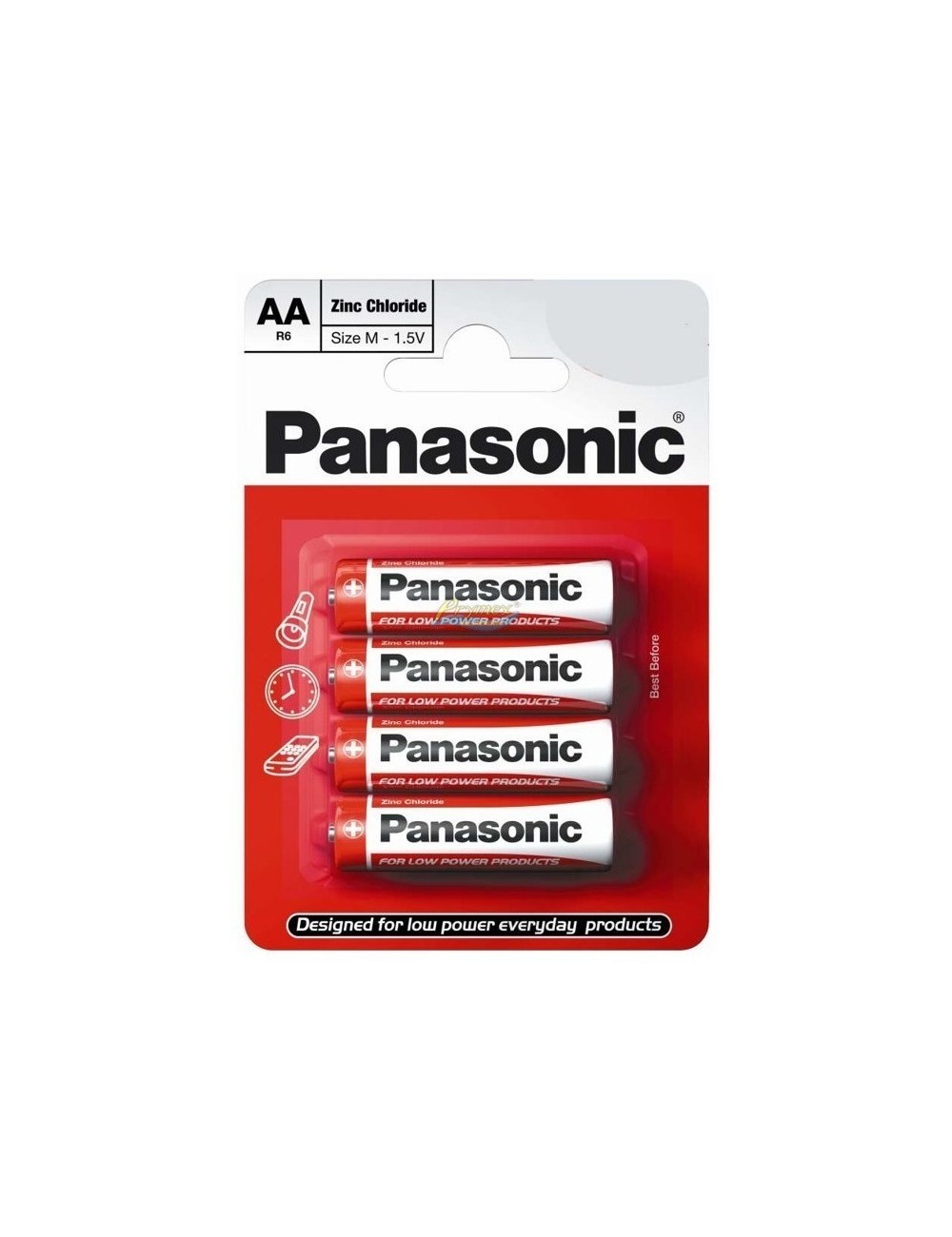 Panasonic Baterie AA 1.5V R6 4 szt