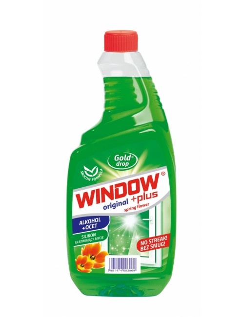 Window wiosenne kwiaty zapas 750ml – płyn do mycia szyb z alkoholem i octem