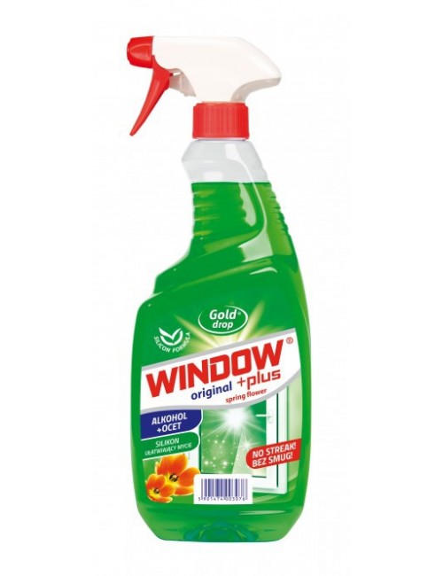Window Wiosenne Kwiaty, płyn do mycia szyb - alkohol + ocet 750ml