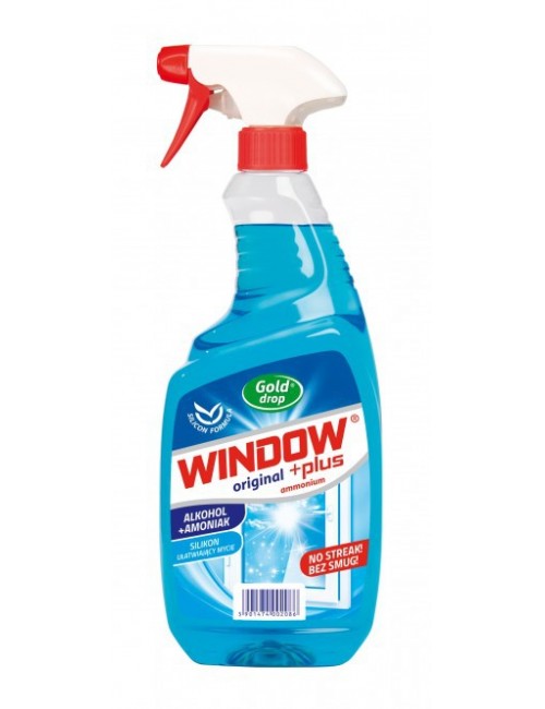 Window płyn do mycia szyb z alkoholem i amoniakiem 750ml