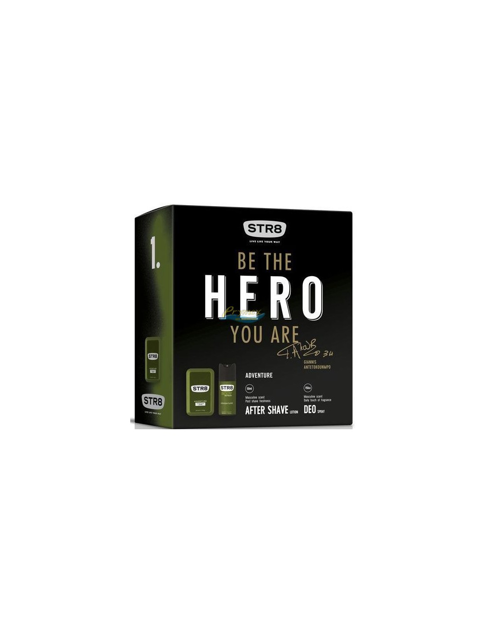 STR8 Hero Adventure Zestaw dla Mężczyzn Woda po Goleniu 50 ml + Dezodorant w Aerozolu 150 ml