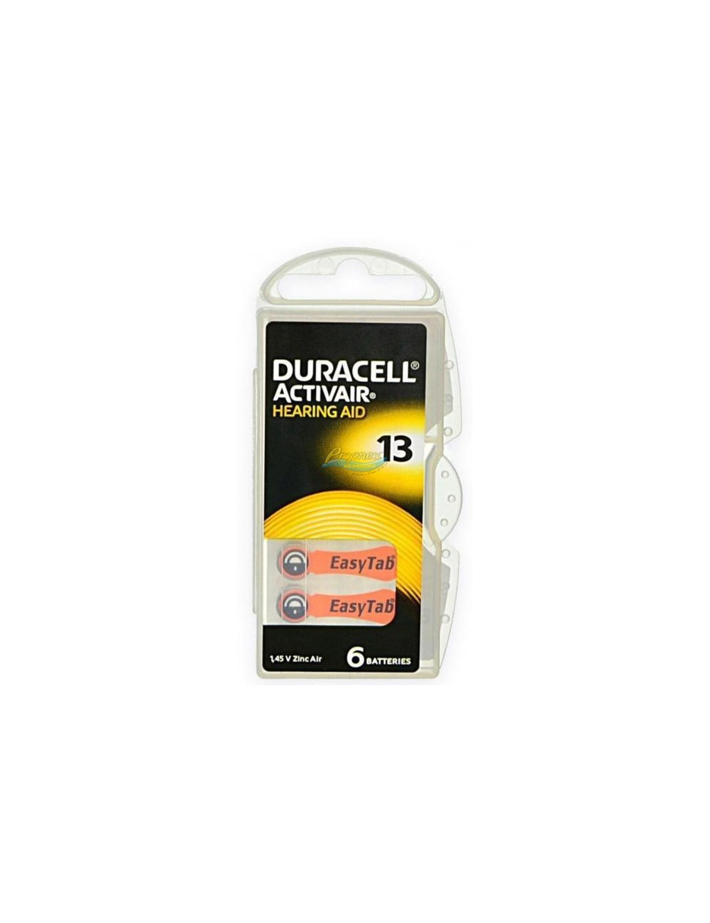 Duracell Activair Baterie Słuchawkowe 13 6 szt 