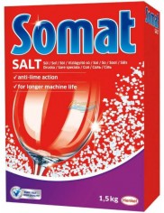 Somat 3x Anti Lime Action Sól Do Zmywarek 1,5kg – zapobiega osadzeniu się kamienia