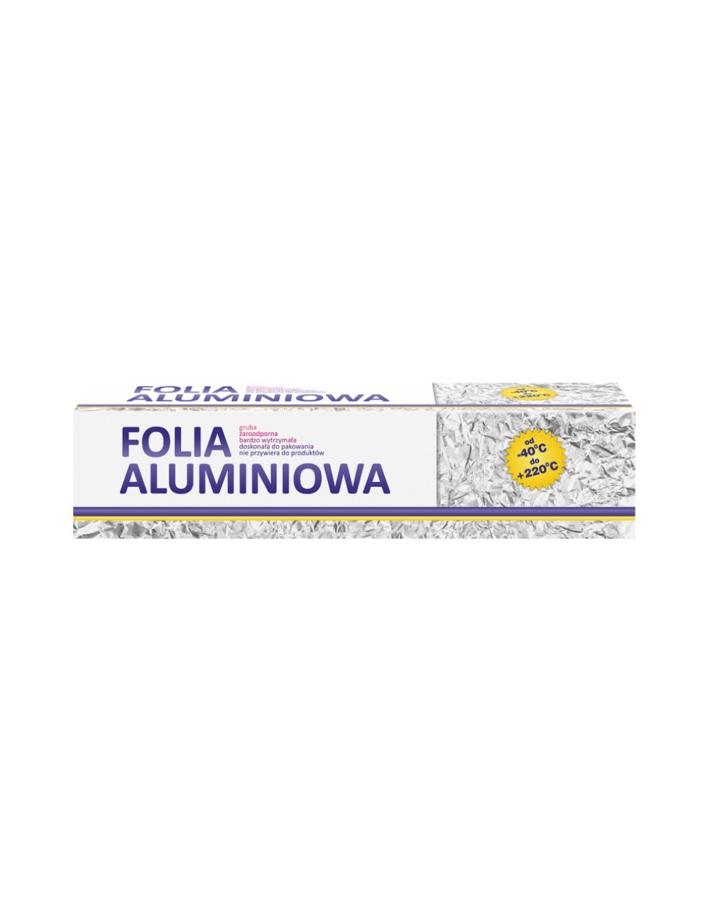 Clarina Folia Aluminiowa Gastronomiczna 760g (29cm szer.) – żaroodporna, nie przywiera