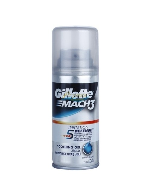 Gillette Mach 3 Irritation Defense Łagodzący Żel do Golenia dla Mężczyzn 75 ml