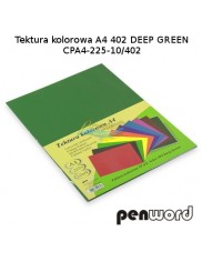 Tektura Kolorowa A4 Ciemny Zielony (10 Arkuszy)