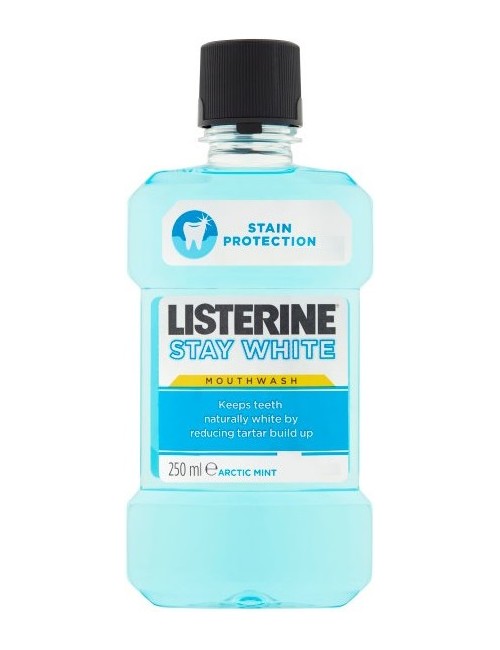Listerine Stay White Arctic Mint Płyn do Płukania Jamy Ustnej 250 ml