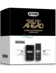 STR8 Original Zestaw dla Mężczyzn – Woda Toaletowa 50 ml + Dezodorant w Aerozolu 150 ml