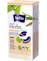 Bella Panty Herbs Plantago Sensitive Babka Lancetowata Wkładki Higieniczne 18 szt