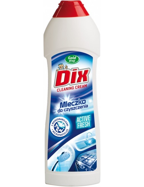 Dix Cleaning Cream Active Fresh Mleczko do Czyszczenia 500 ml – z mikrogranulkami