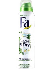 Fa Fresh & Dry Green Tea Damski Antyperspirant w Sprayu 150 ml