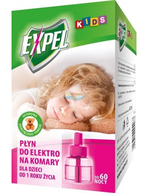 Expel Kids Płyn do Elektro na Komary 40 ml 