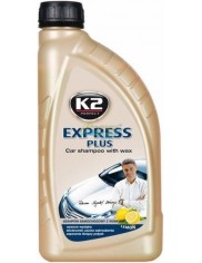 K2 Express Plus Lemon Wysoce Wydajny Szampon Samochodowy z Woskiem 1 L